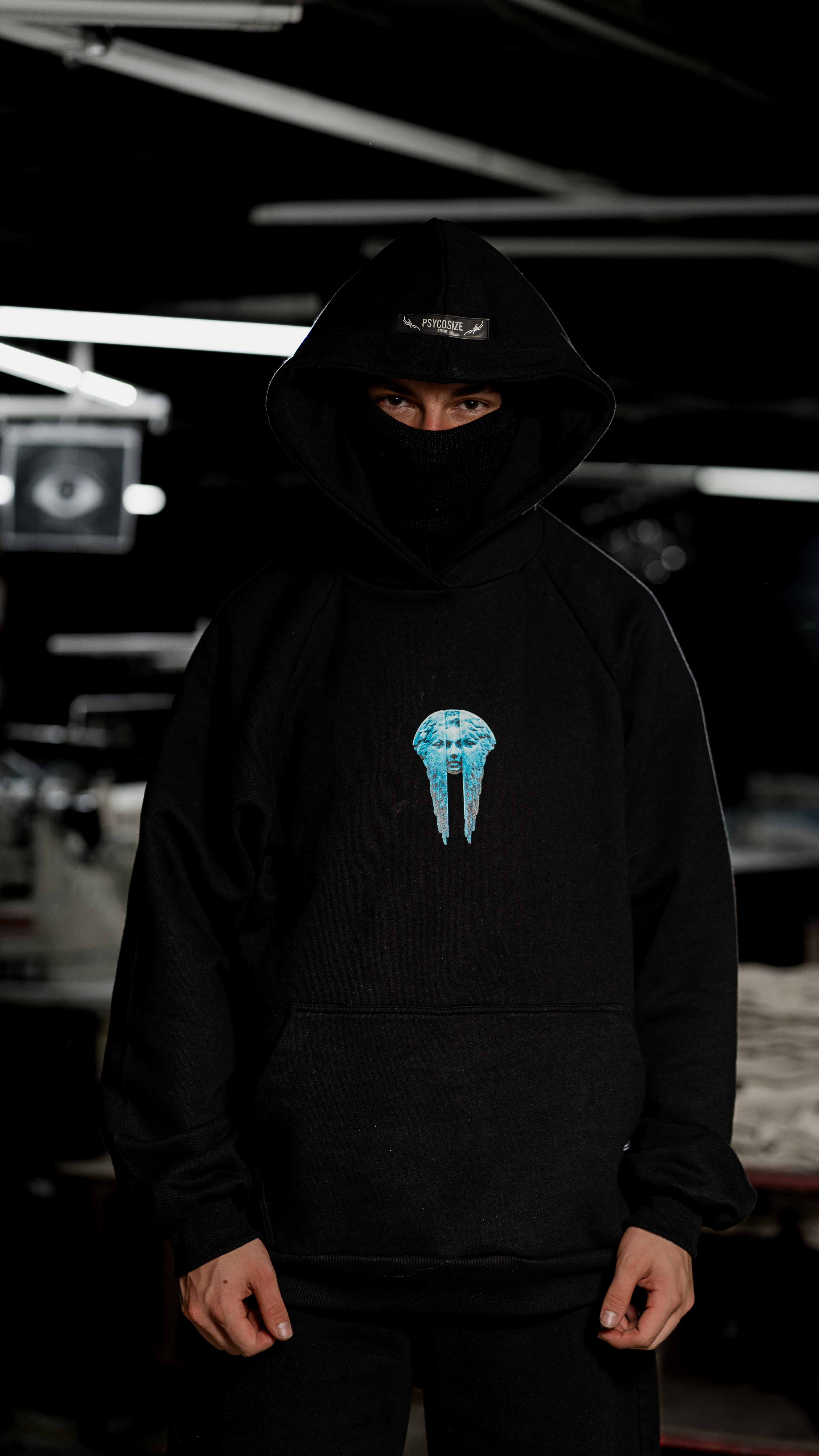 three-faced trinity Hoodie