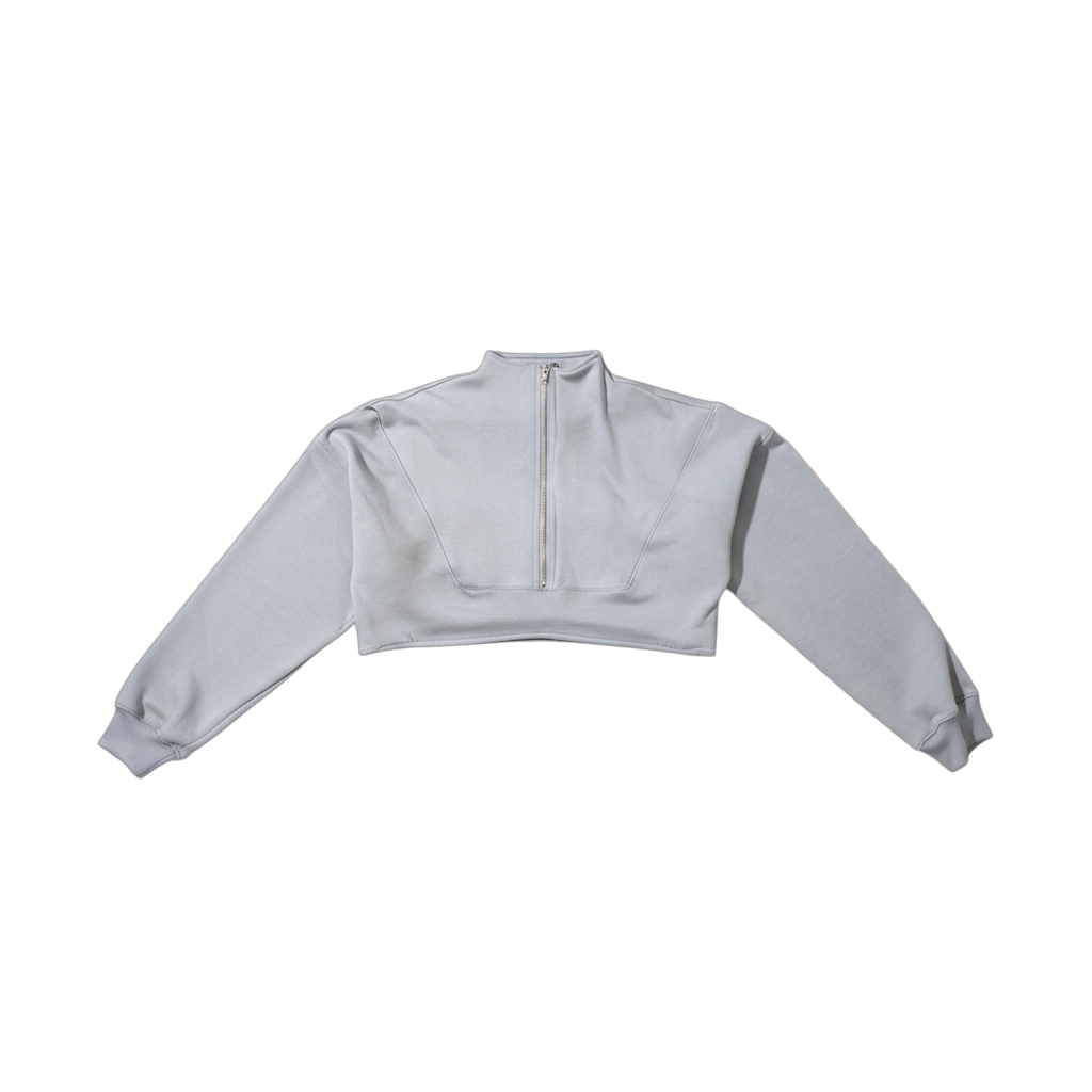 Represents 2.0 ZIP crop hoodie